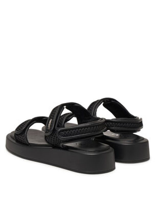 DKNY Sandały Owyn K1514238 Czarny. Kolor: czarny. Materiał: materiał
