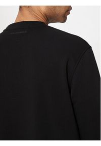 Karl Lagerfeld - KARL LAGERFELD Bluza 705400 543910 Czarny Relaxed Fit. Typ kołnierza: dekolt w karo. Kolor: czarny. Materiał: bawełna #5