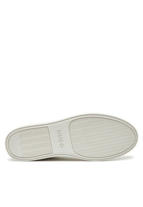 Hugo - HUGO Sneakersy Morrie 50541210 10271108 01 Biały. Kolor: biały. Materiał: skóra