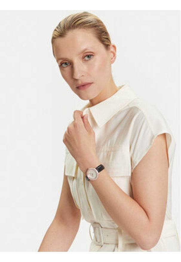 Daniel Wellington Zegarek Crystalline Bezel 32 DW00100827 Różowe złoto. Kolor: złoty, różowy, wielokolorowy