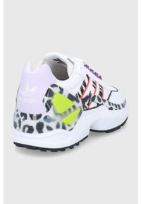 adidas Originals buty ZX Wavian GW0517 kolor biały. Nosek buta: okrągły. Zapięcie: sznurówki. Kolor: biały. Materiał: materiał, włókno, guma. Model: Adidas ZX #2