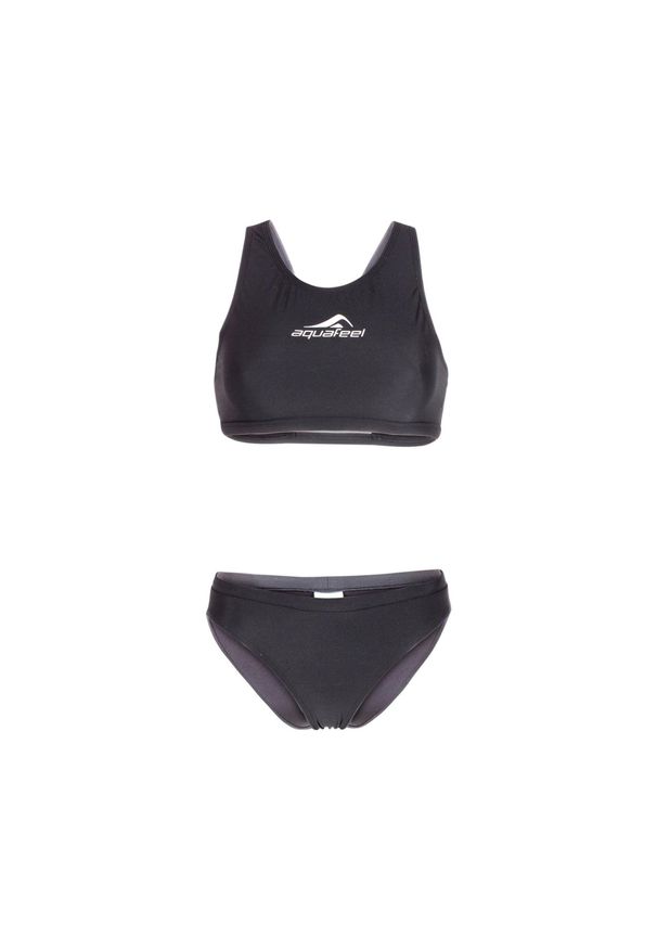 AQUAFEEL - Strój kąpielowy damski Aquafeel Bikini Racerback. Kolor: czarny