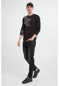 Armani Exchange - Longsleeve męski ARMANI EXCHANGE. Materiał: bawełna. Długość rękawa: długi rękaw. Wzór: nadruk #3