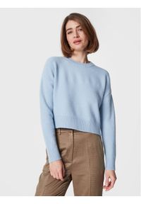 Cotton On Sweter 2055400 Błękitny Regular Fit. Kolor: niebieski. Materiał: syntetyk #1