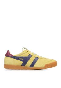 Sneakersy damskie Gola Elan. Okazja: na co dzień. Kolor: żółty. Sport: turystyka piesza
