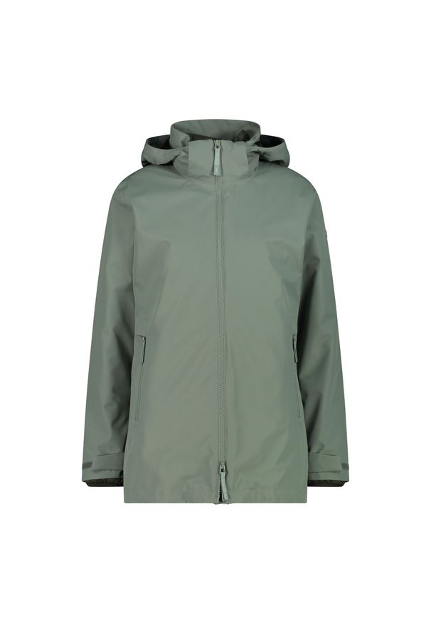 Kurtka damska turystyczna CMP 34K0086D. Kolor: zielony. Materiał: puch. Sport: turystyka piesza