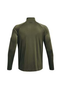 Bluza szybkoschnąca męska Under Armour Tech 2.0 1/2 Zip Long Sleeve. Kolor: zielony. Długość rękawa: długi rękaw