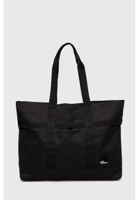 Jack Wolfskin torba 10 kolor czarny. Kolor: czarny