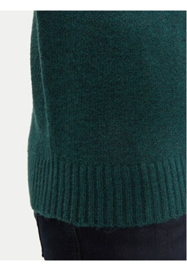 Jack & Jones - Jack&Jones Sweter Ollie 12241817 Zielony Relaxed Fit. Kolor: zielony. Materiał: syntetyk