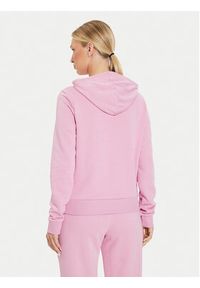 Reebok Bluza French Terry Hoodie 100075858 Różowy Regular Fit. Kolor: różowy. Materiał: bawełna #2