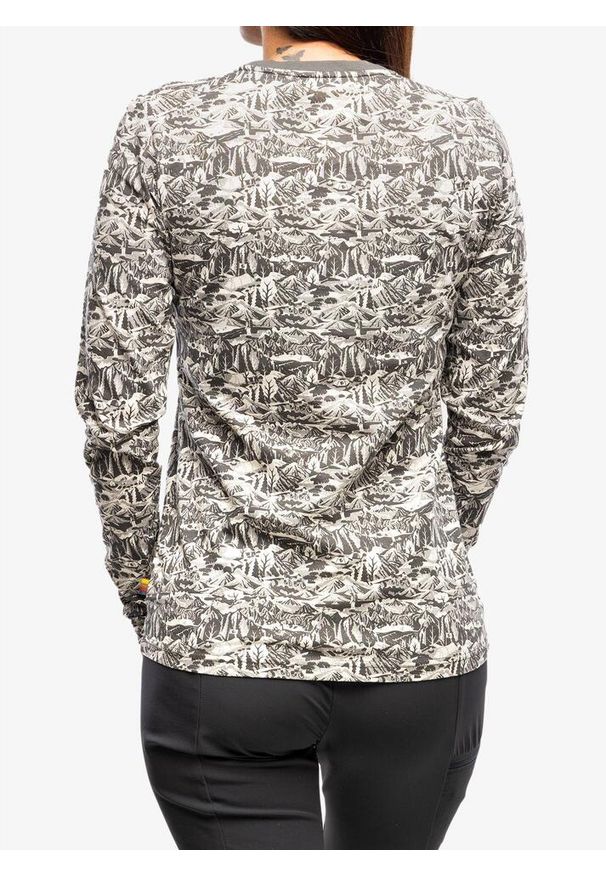 Fjällräven - Bluza rowerowa damska Fjallraven/Specialized Cotton CaliSwe LS. Kolor: szary