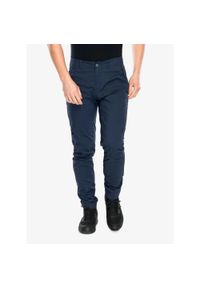 Fjällräven - Spodnie rowerowe męskie Fjallraven Hoja Hybrid Trousers. Kolor: niebieski