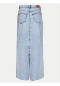 Gina Tricot Spódnica jeansowa 21426 Niebieski Regular Fit. Kolor: niebieski. Materiał: bawełna #3