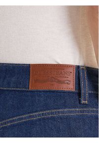 Guess Jeans Spódnica jeansowa W5BD96 D002A Granatowy Regular Fit. Kolor: niebieski. Materiał: bawełna #4
