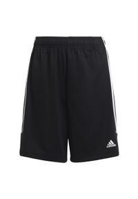 Adidas - Sereno Shorts. Kolor: czarny, biały, wielokolorowy. Sport: piłka nożna
