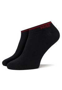 Hugo - HUGO Skarpety krótkie 50544506 Czarny. Kolor: czarny. Materiał: bawełna #4
