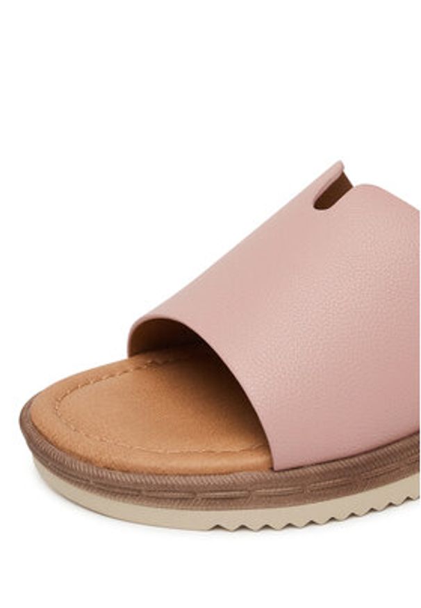 Clara Barson Klapki WFA3692-1 Różowy. Kolor: różowy. Materiał: syntetyk, materiał