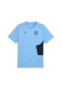 Koszulka Puma MCFC Pumatech. Kolor: niebieski. Sport: piłka nożna #1