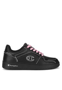Champion Sneakersy RD18 2.0 LOW S11470-KK010 Czarny. Kolor: czarny. Materiał: skóra