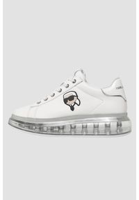 Karl Lagerfeld - KARL LAGERFELD Białe sneakersy Nft Lo Lace. Kolor: biały #4