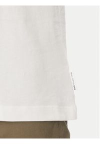 Marc O'Polo Denim T-Shirt 500 0006 809 Biały Relaxed Fit. Typ kołnierza: polo. Kolor: biały. Materiał: bawełna #3