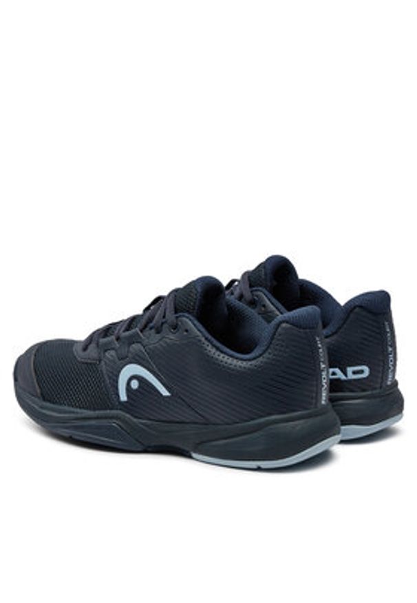 Head Buty do tenisa Revolt Court Women 274504 Czarny. Kolor: czarny. Materiał: materiał, mesh. Sport: tenis