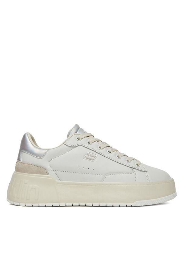 D.Franklin Sneakersy DFSH321094 Biały. Kolor: biały. Materiał: skóra