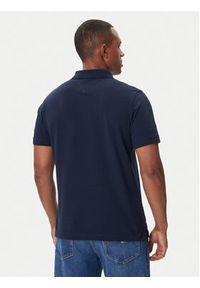 Tommy Jeans Polo Linear DM0DM20914 Granatowy Regular Fit. Typ kołnierza: polo. Kolor: niebieski. Materiał: bawełna #5