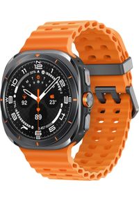 SAMSUNG - Samsung Galaxy Watch Ultra 3,81 cm (1.5") AMOLED 47 mm Cyfrowy 480 x 480 px Ekran dotykowy 4G Szary Wi-Fi GPS. Rodzaj zegarka: cyfrowe. Kolor: szary