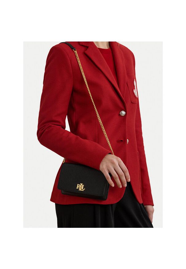 Lauren Ralph Lauren - Torebka LAUREN RALPH LAUREN. Kolor: czarny