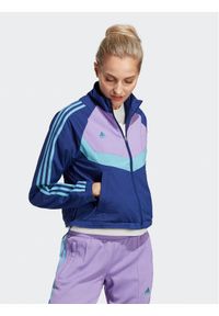 Adidas - adidas Bluza Tiro Woven Track Top HS7482 Niebieski Regular Fit. Kolor: niebieski. Materiał: syntetyk