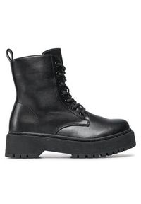 Jenny Fairy Trapery WSD1916-01P Czarny. Kolor: czarny. Materiał: skóra #6