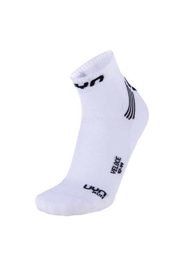 UYN - Skarpety do biegania RUN VELOCE MAN r.39-41. Kolor: biały. Sport: bieganie