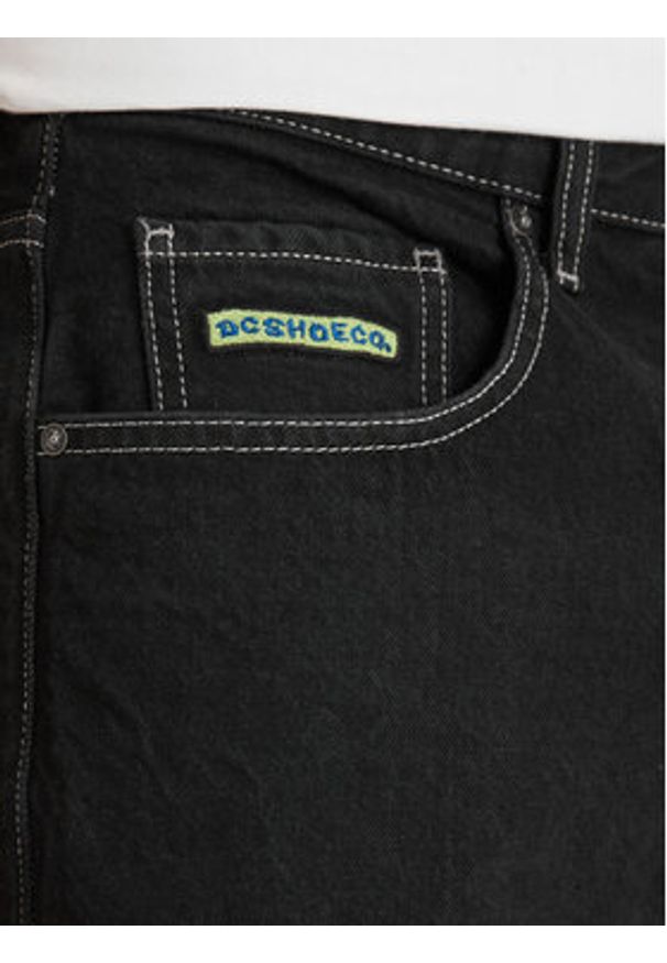 DC Shoes Jeansy EDYDP03435 Czarny Baggy Fit. Kolor: czarny