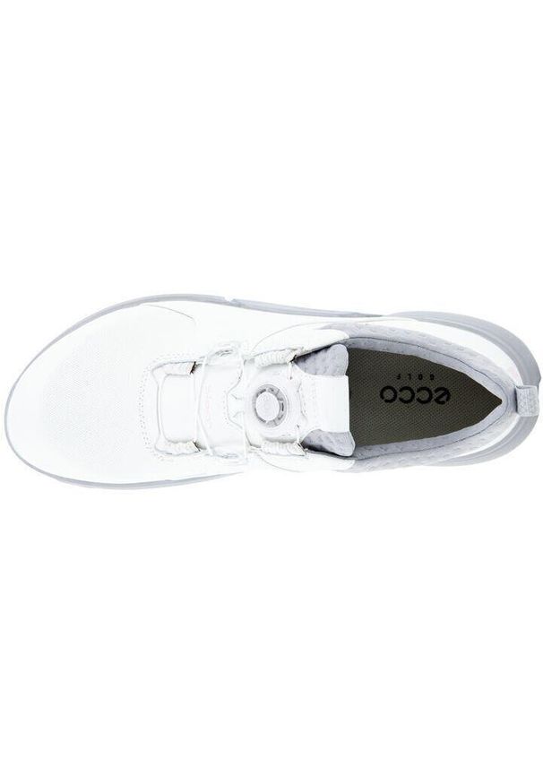 ecco - Adidasy ECCO Golf Biom H4, Kobiety. Kolor: biały. Materiał: syntetyk, materiał. Sport: golf