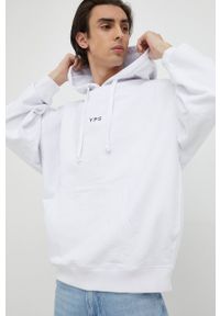 Young Poets Society bluza bawełniana 107258 męska kolor biały z kapturem z nadrukiem. Typ kołnierza: kaptur. Kolor: biały. Materiał: bawełna. Wzór: nadruk #2
