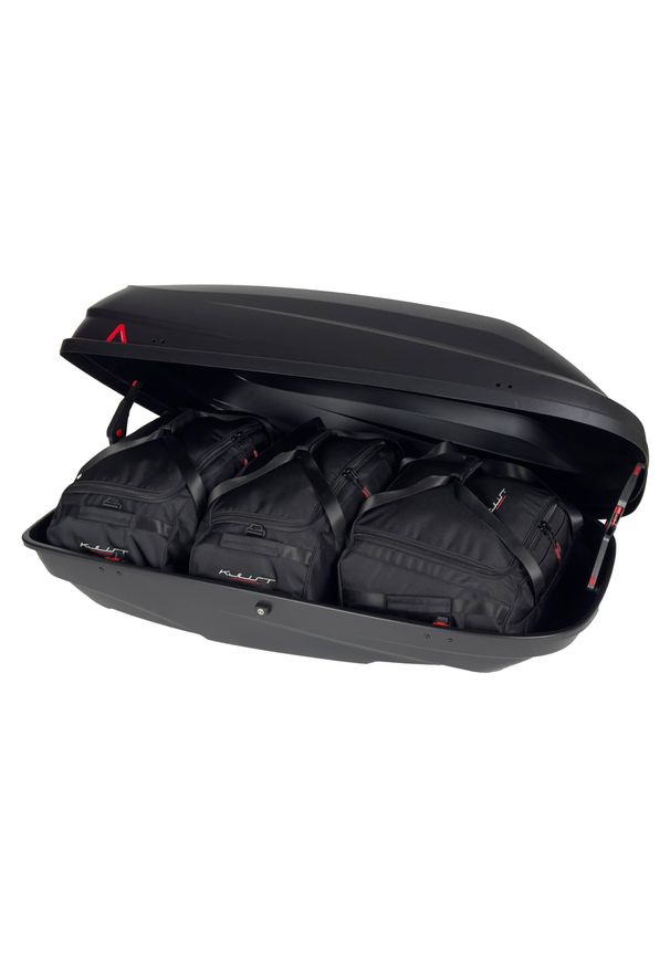 KJUST - Torby Do Boksu Dachowego G3 Bicube 400+ 3Szt Kjust. Kolor: czarny. Styl: sportowy