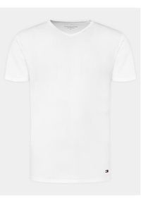 TOMMY HILFIGER - Tommy Hilfiger Komplet 3 t-shirtów UM0UM03137 Biały Regular Fit. Kolor: biały. Materiał: bawełna