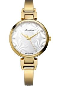 Zegarek Adriatica Zegarek damski Adriatica A3807.1143Q CYRKONIE złoty. Kolor: złoty #1