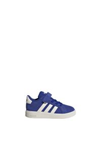 Adidas - Buty Grand Court 2.0 Kids. Kolor: biały, wielokolorowy, niebieski, czarny