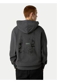 The North Face Bluza Powder Days NF0A8E4G Szary Relaxed Fit. Kolor: szary. Materiał: bawełna #4