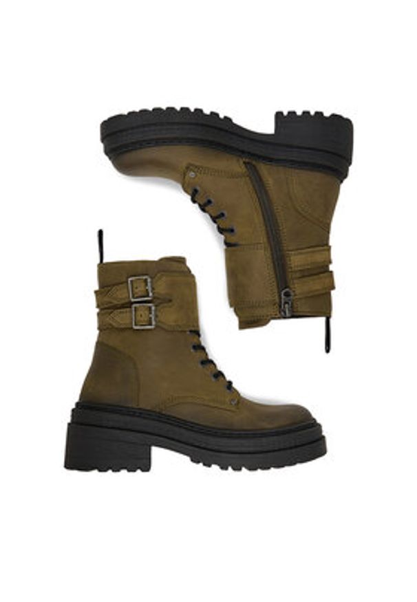 G-Star RAW - G-Star Raw Trzewiki CEO-WI34-ALASKA-03 Zielony. Kolor: zielony. Materiał: skóra