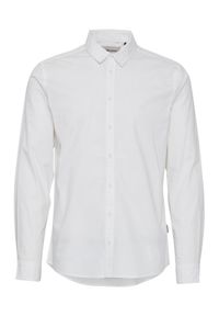 Blend Koszula 20716264 Biały Slim Fit. Kolor: biały. Materiał: bawełna