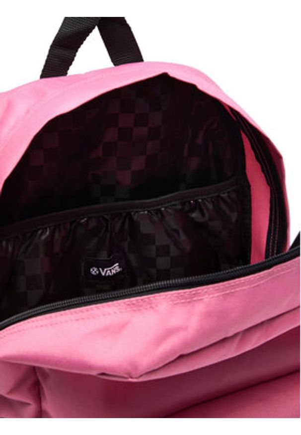 Vans Plecak Vans Old Skool Classic VN000H4YFRQ1 Różowy jasny. Kolor: różowy. Materiał: materiał