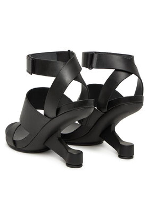 United Nude Sandały Eamz Hana 109040116 Czarny. Kolor: czarny. Materiał: skóra