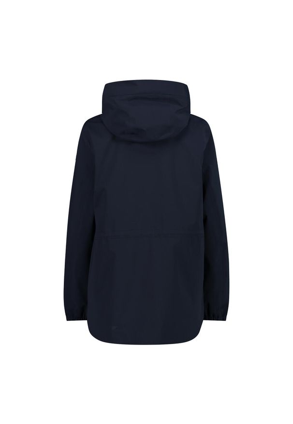 Damska wodoodporna kurtka zapinana na zamek CMP. Kolor: niebieski. Sport: turystyka piesza