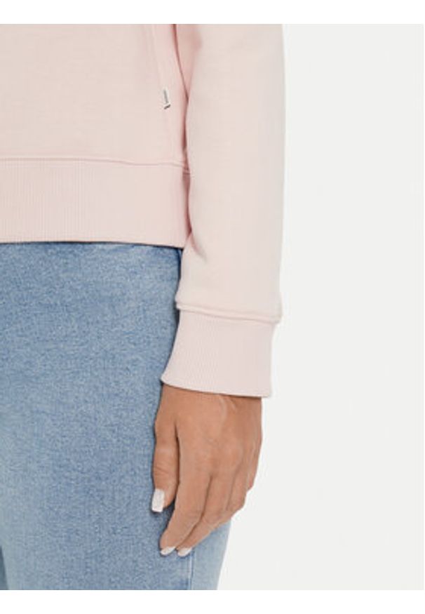 Guess Jeans Bluza W4YQ10 KC811 Różowy Classic Fit. Kolor: różowy. Materiał: bawełna