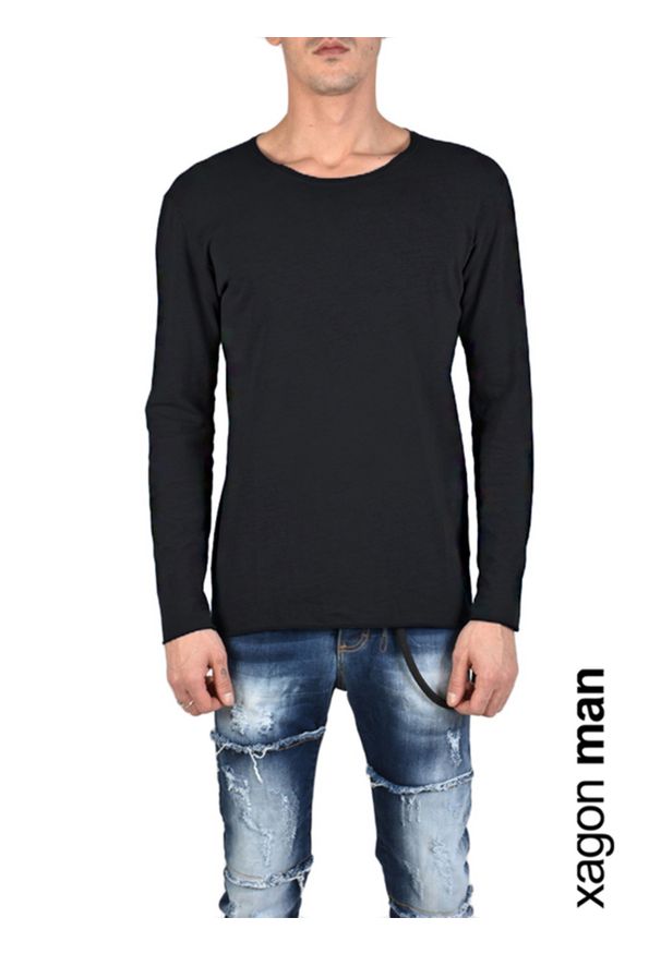 Xagon Man Longsleeve. Okazja: na co dzień. Materiał: tkanina. Długość rękawa: długi rękaw. Styl: casual