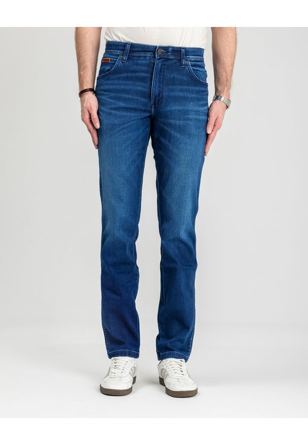 Wrangler - WRANGLER MĘSKIE SPODNIE JEANSOWE WRANGLER TEXAS SLIM BLUE JAM 112358217