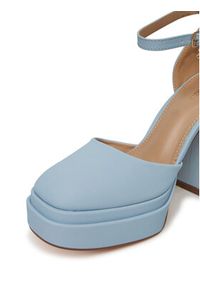 DeeZee Sandały LW85478-6 Niebieski. Kolor: niebieski. Materiał: skóra #6